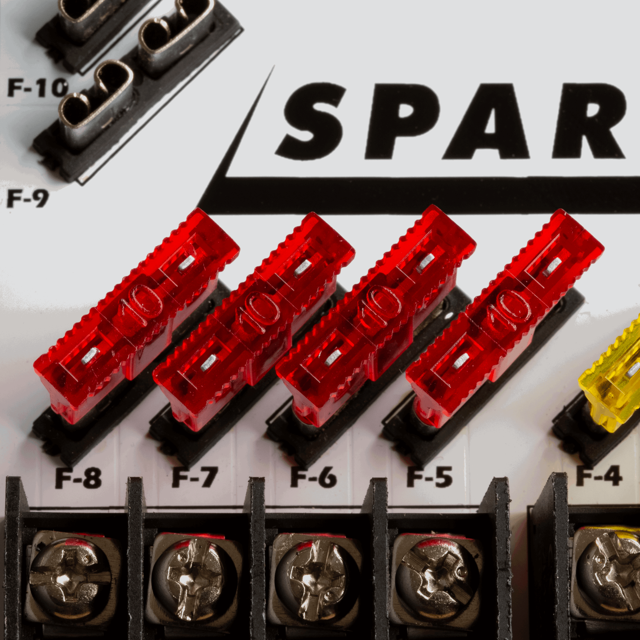 12V Automotive ATC ATO Blade Fuses - 10A Red Automotive 12V ATC Blade Fuse - ATCFUSE - 10 - Sparked Innovations