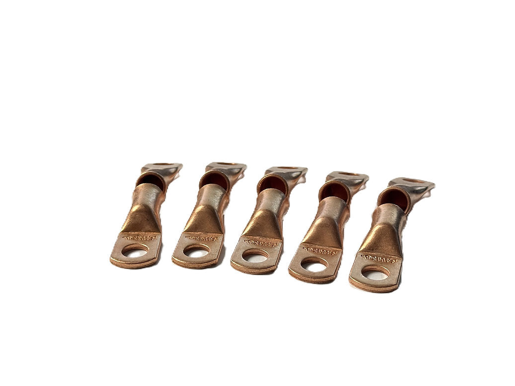 1/0 AWG Copper Ring Terminals – Heavy-Duty High-Conductivity