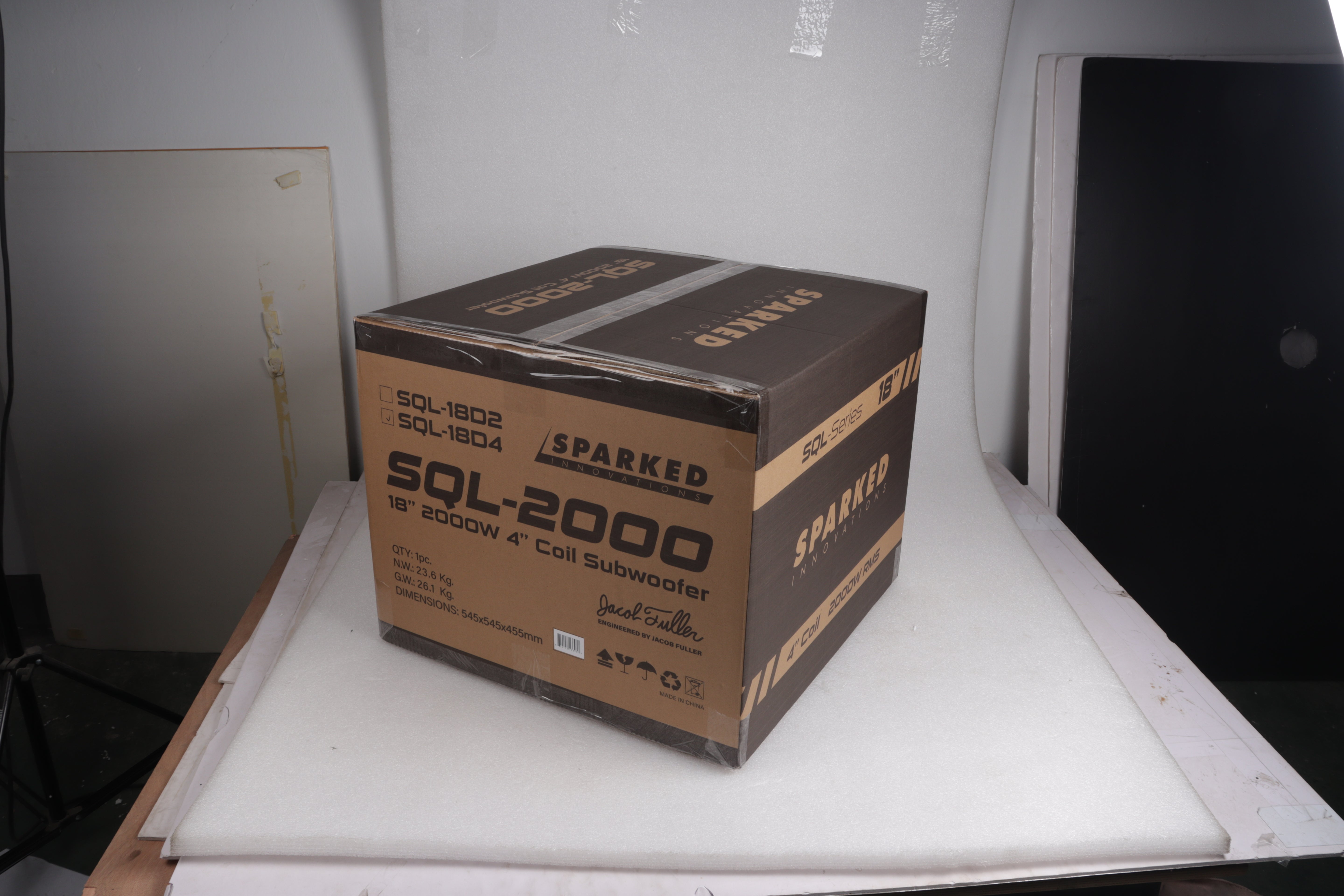 Sparked Innovations 18" SQL-2000 Car Audio Subwoofer 2000W DVC Pre Sale