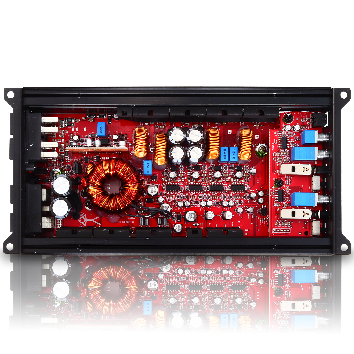 NBM100.4 400 Watt 4 Channel Amplifier by Prodigy Audio™