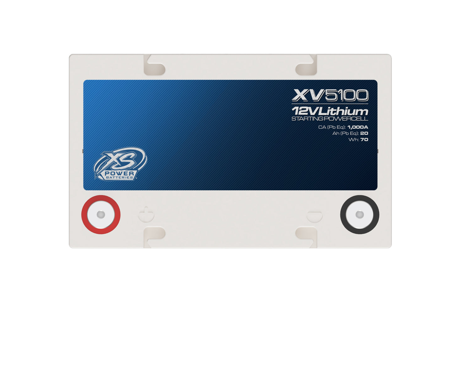 XV5100 XS Power 12VDC Group 51 Lithium LTO Underhood-Safe Vehicle Battery 1500W 70Wh