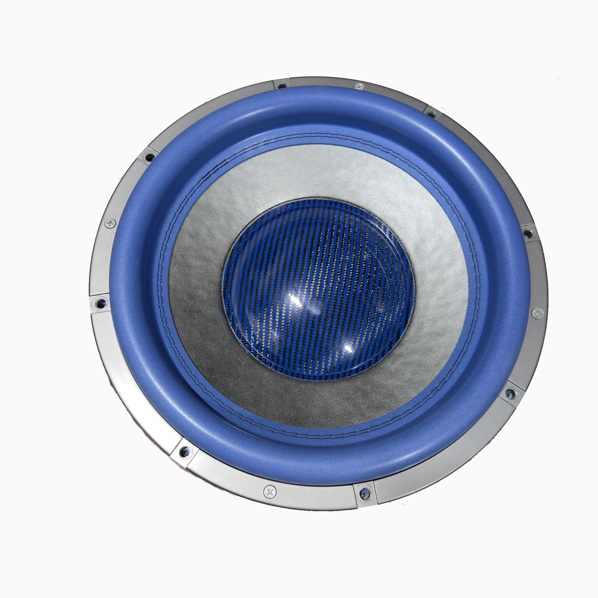 Custom Cabon Cap Sparked 15" Bass Blaster Car Audio Subwoofer 2000W DVC