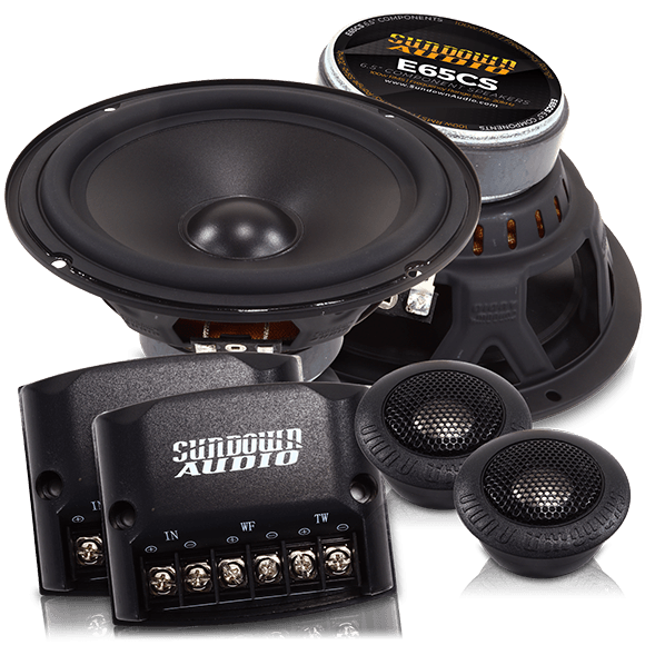 E - 6.5CS 6.5" Component Speakers - S - E - 6.5CS - Sparked Innovations