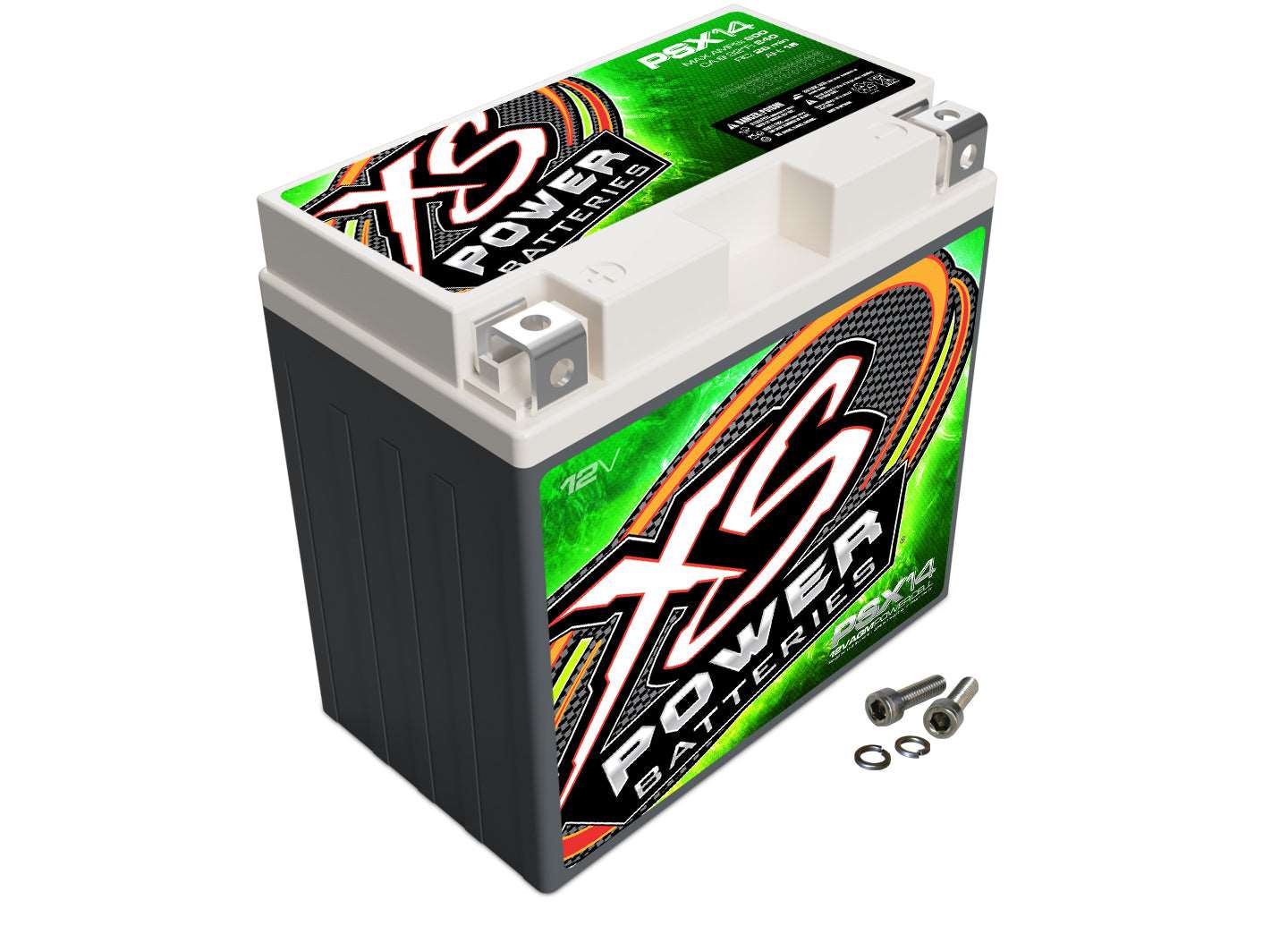 PSX14 XS Power 12VDC Group 14L AGM Powersports Vehicle Battery 800A 16Ah - PSX14 - Sparked Innovations