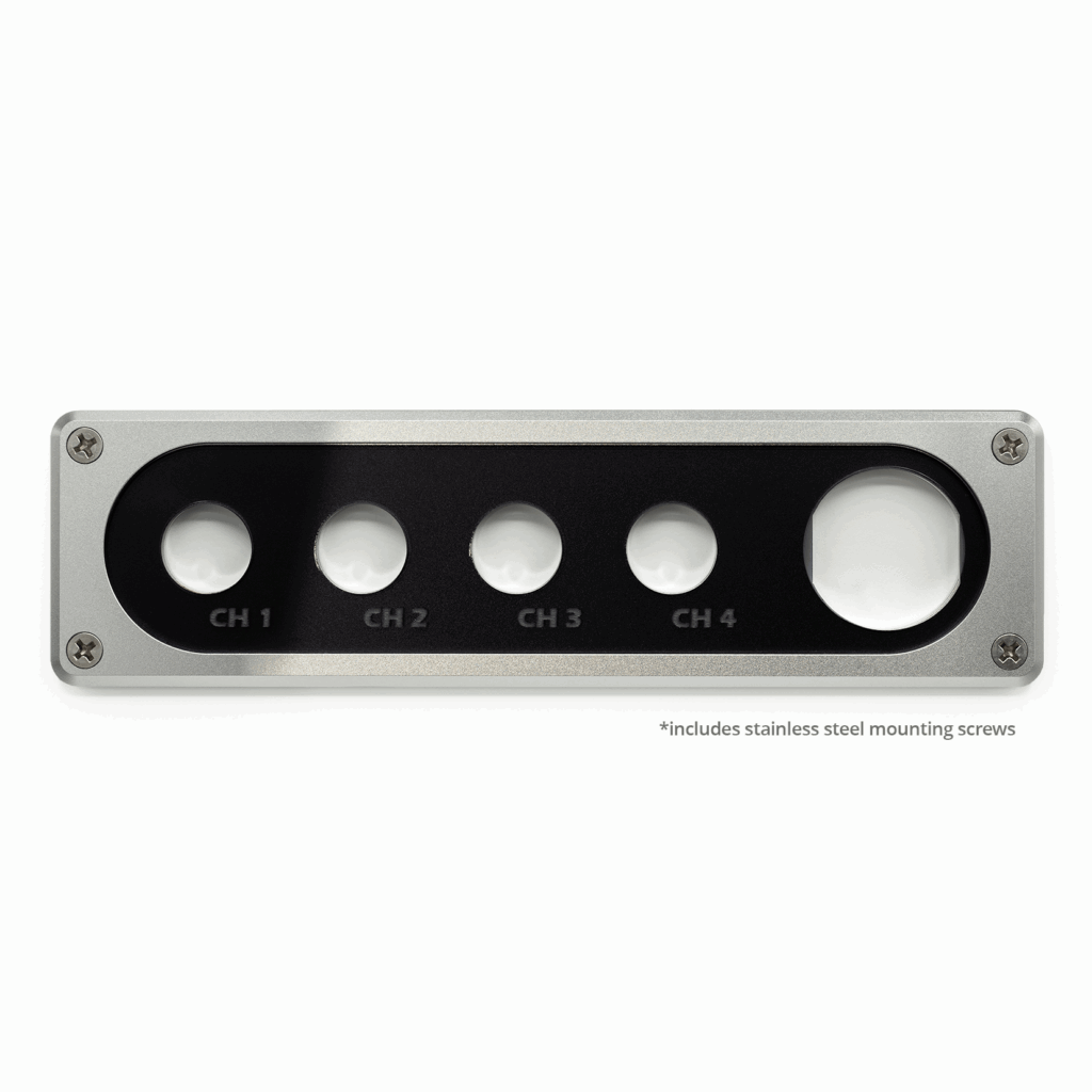RBX - 4CH Relay Box + Power Switches + Aluminum Panel + Voltmeter Super DUPER Pack - Sparked Innovations