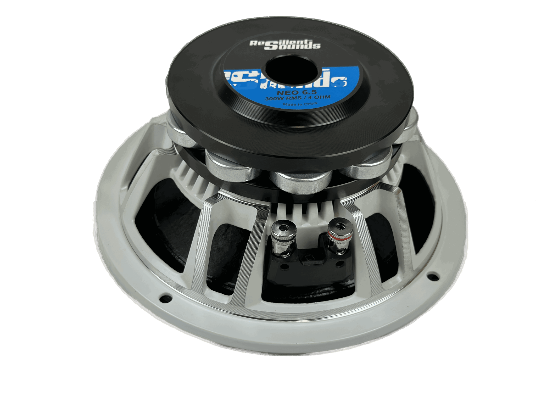 Resilient Sounds NEO 6.5 300W 4Ω 6.5" Speaker Neodymium Magnet - RS - NEO - 6.5 - SP - Sparked Innovations