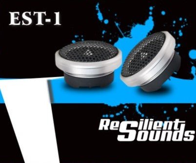 Resilient Sounds RS EST - 1 1" NEO Tweeter Neodymium Magnet - RS - EST - 1 - TW - Sparked Innovations
