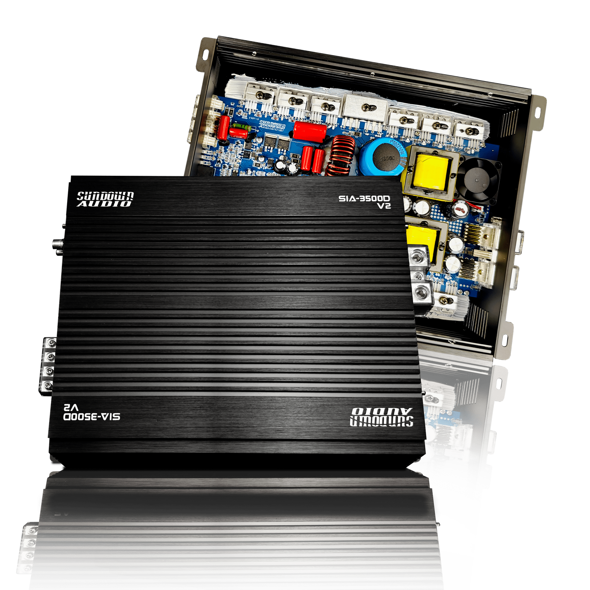 SIA - 3500D v2 Full - Range Mono Amplifier - A - SIAV23500 - Sparked Innovations