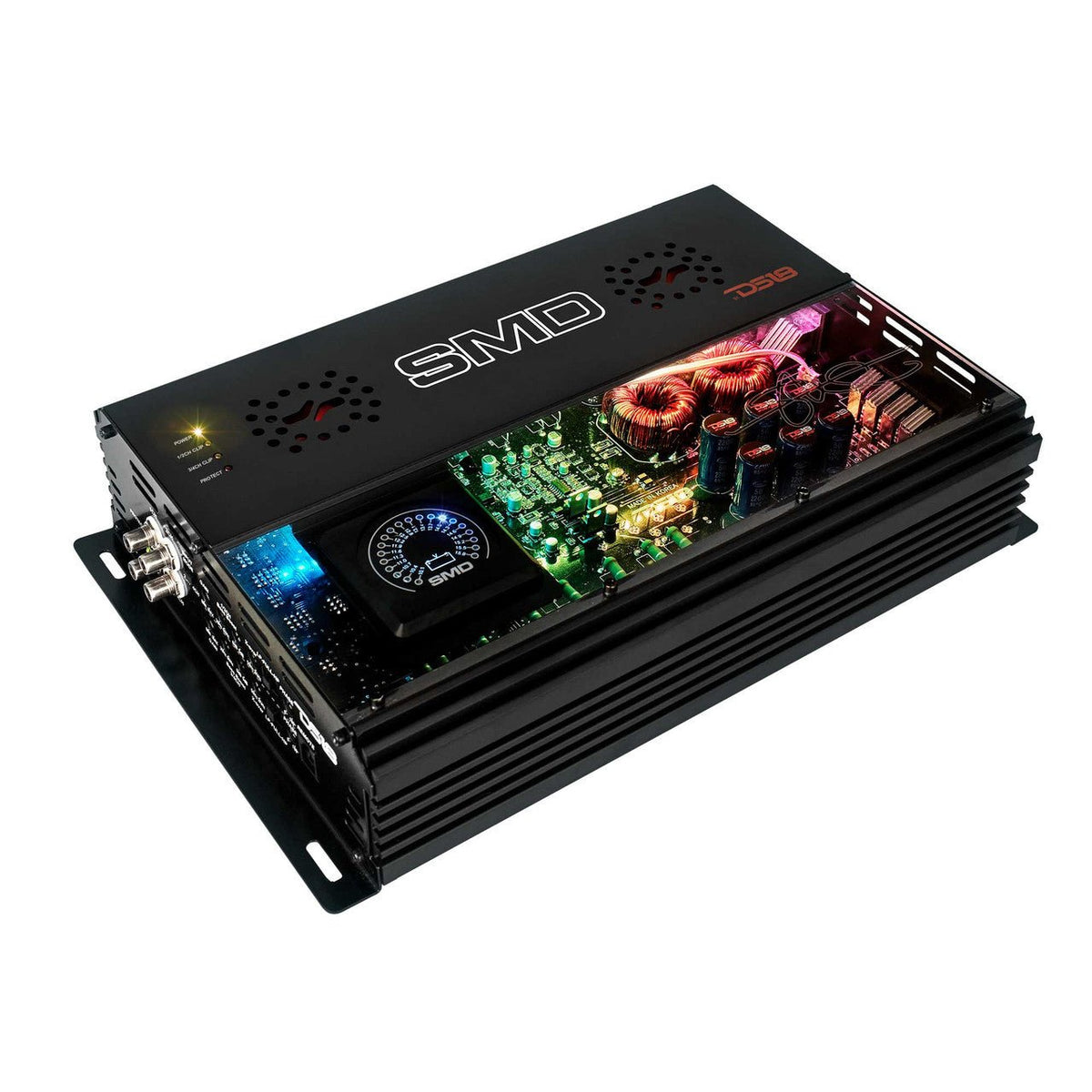 SMD 4 - Channel Class AB Amplifier with VM - 1 Voltmeter and Digital LED Lights 4 x 300W at 2 - Ohm - Steve Meade Designs - SMD - 300.4AB - Sparked Innovations