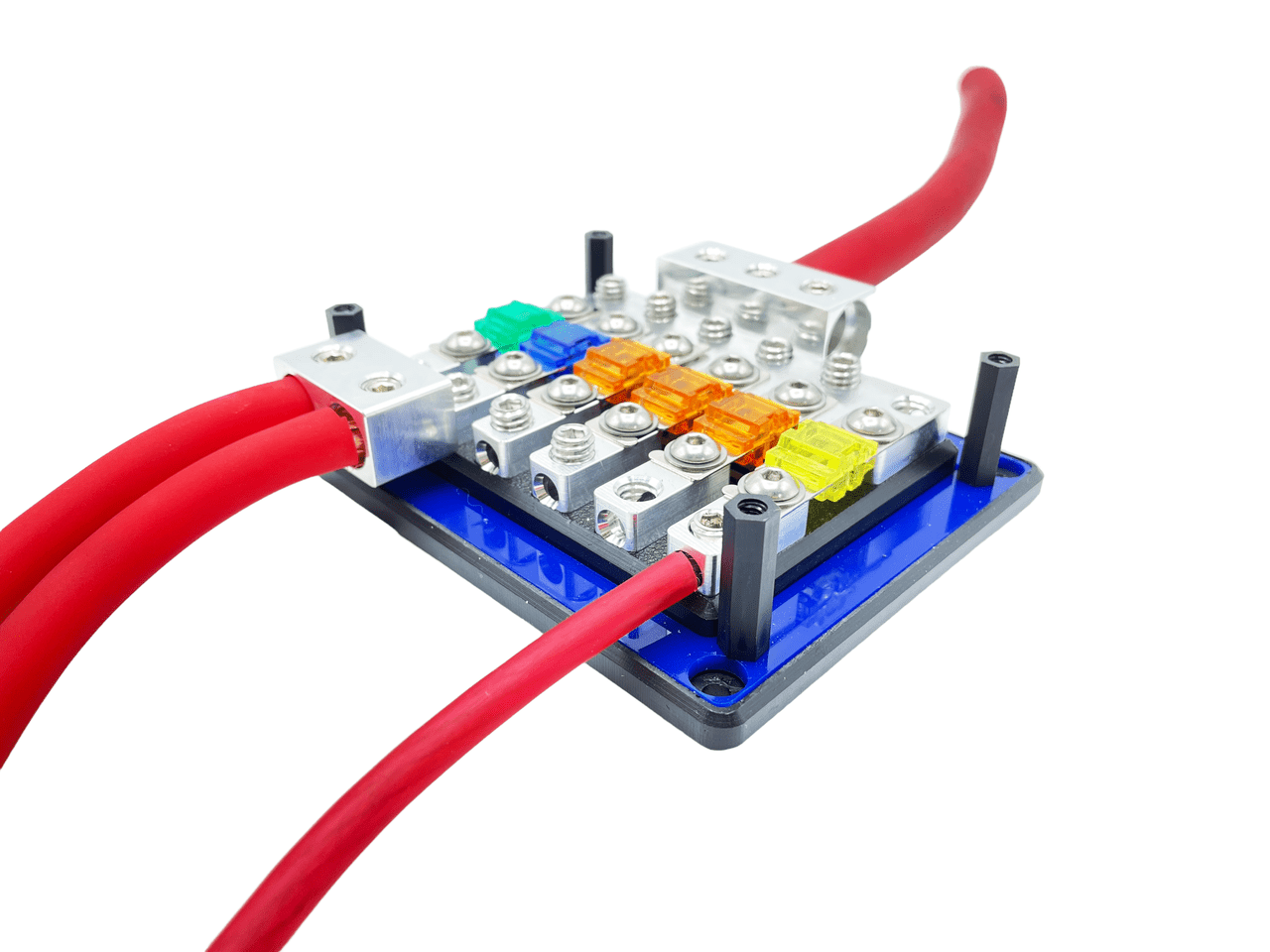 SMD LR Double Cable Adapter Block - 2 x 8AWG to 2 x 4AWG (1 Adaptor) - SMD - LR - DOUB - 4GA - Sparked Innovations