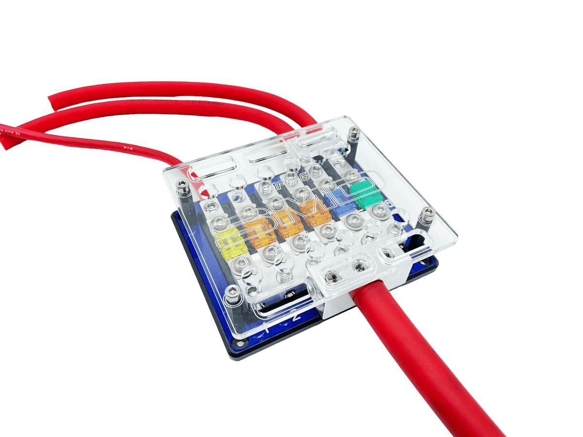 SMD LR Double Cable Adapter Block - 2 x 8AWG to 2 x 4AWG (1 Adaptor) - SMD - LR - DOUB - 4GA - Sparked Innovations