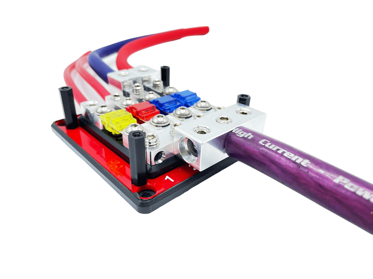 SMD Triple LRC Cable Adapter Block - 3 x 8AWG to 3 x 4AWG (1 Adaptor) - SMD - LRC - TRIP - 4GA - Sparked Innovations