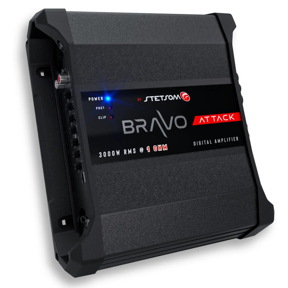 Stetsom BRAVO ATTACK 3000 W Mono One - Channel Full Range Digital Amplifier 1 Ohm - BRAVO - ATTACK - 3000 - 1OHM - Sparked Innovations