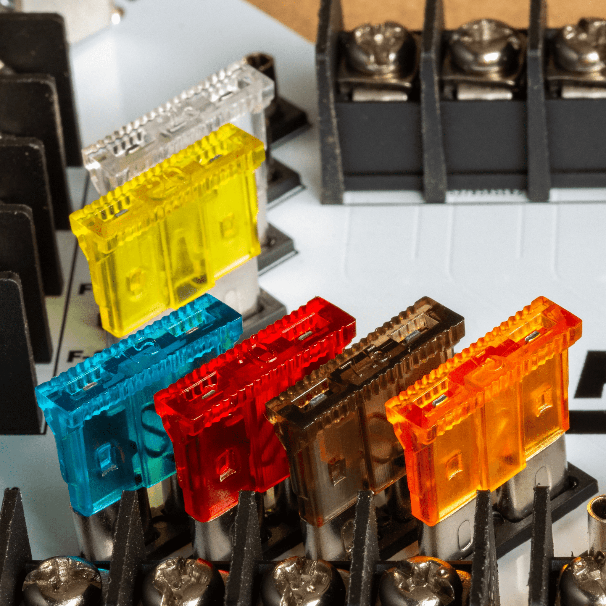 12V Automotive ATC ATO Blade Fuses - 25A Clear Automotive 12V ATC Blade Fuse - ATCFUSE - 25 - Sparked Innovations