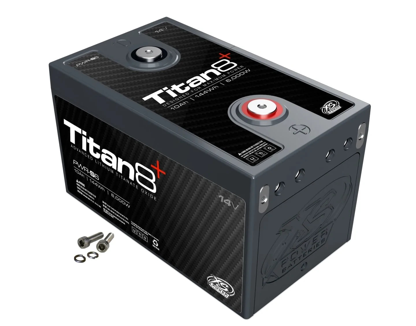 XS Power Titan 8 14V PWR-S6 Lithium Titanate Oxide (LTO) Vehicle Battery - 2000A 6000W