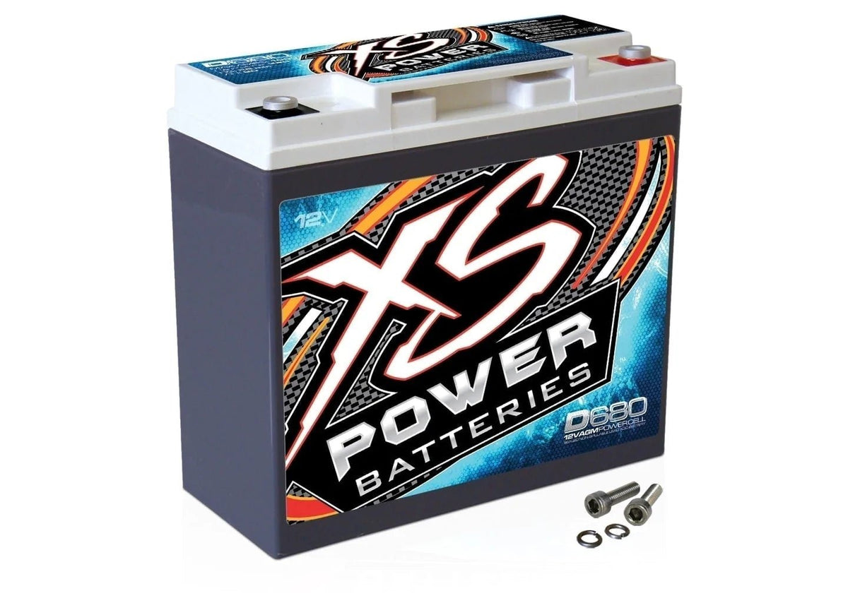 D680 XS Power 12VDC AGM Car Audio Vehicle Battery 1000A 20Ah - D680 - Sparked Innovations