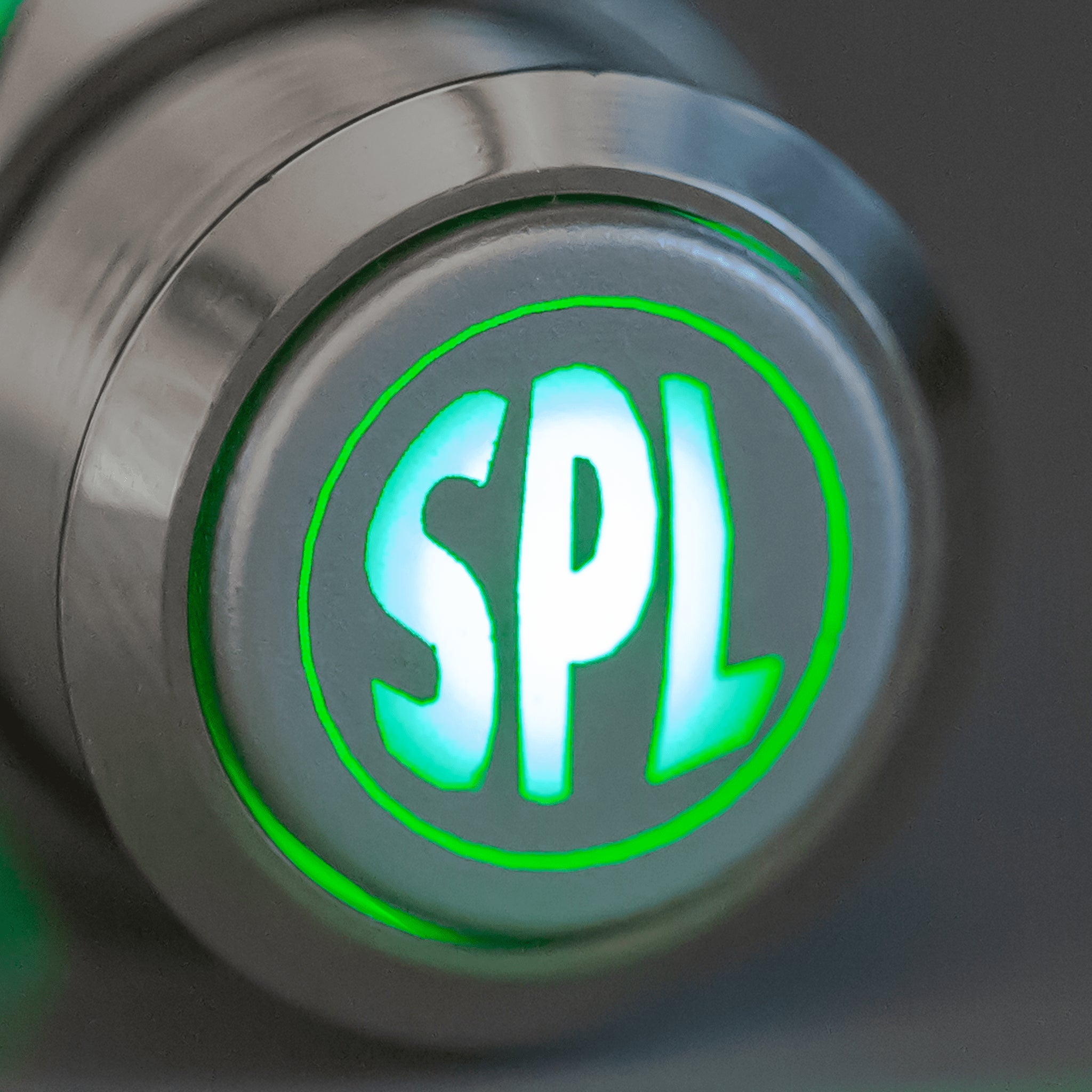 Latching Aluminum SPL 12V Pushbutton Switch SPDT - Green - A16 - 11SPL - GN - Sparked Innovations