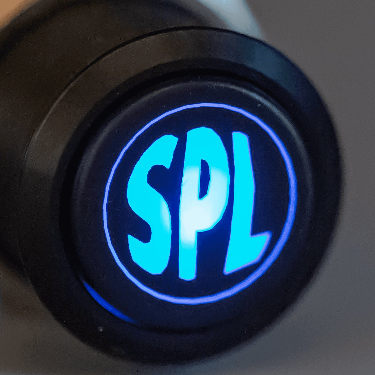 Latching Black SPL 12V Push Button Switch SPDT - Blue - B16 - 11SPL - BL - Sparked Innovations