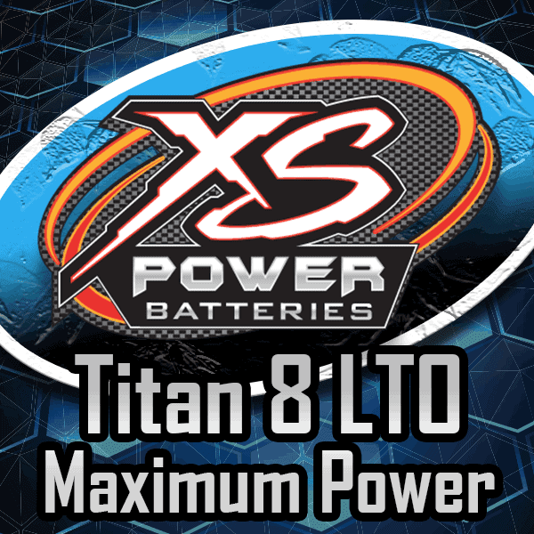 Maximum Power Titan 8 Lithium Batteries