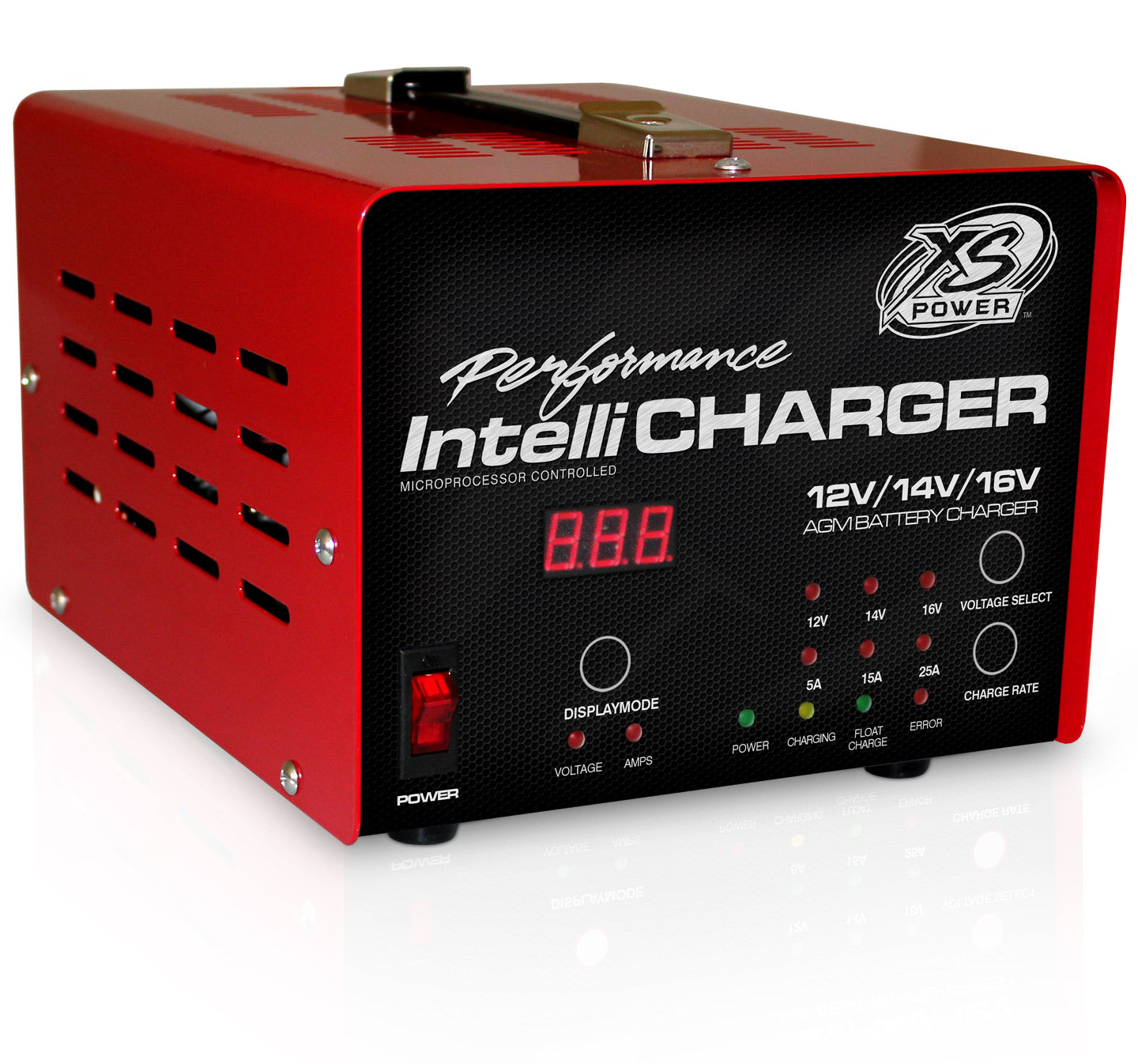 XS Power 1005 12V 14V 16V AGM Vehicle Battery Charger 5A 15A 25A