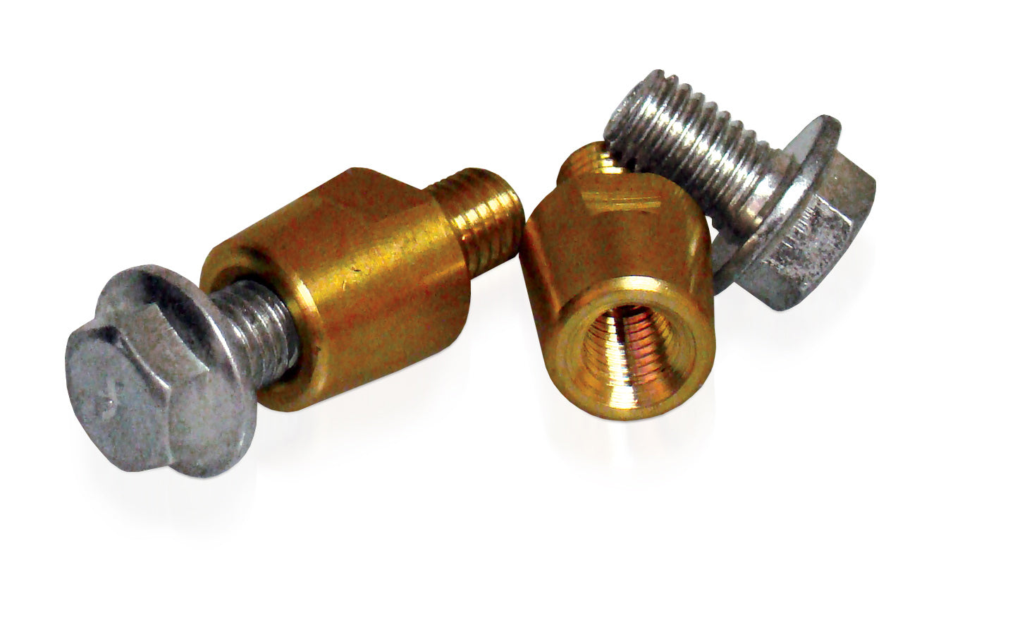 XS Power 575 XP1000 Brass Post Adaptors and Bolts M10 Threads