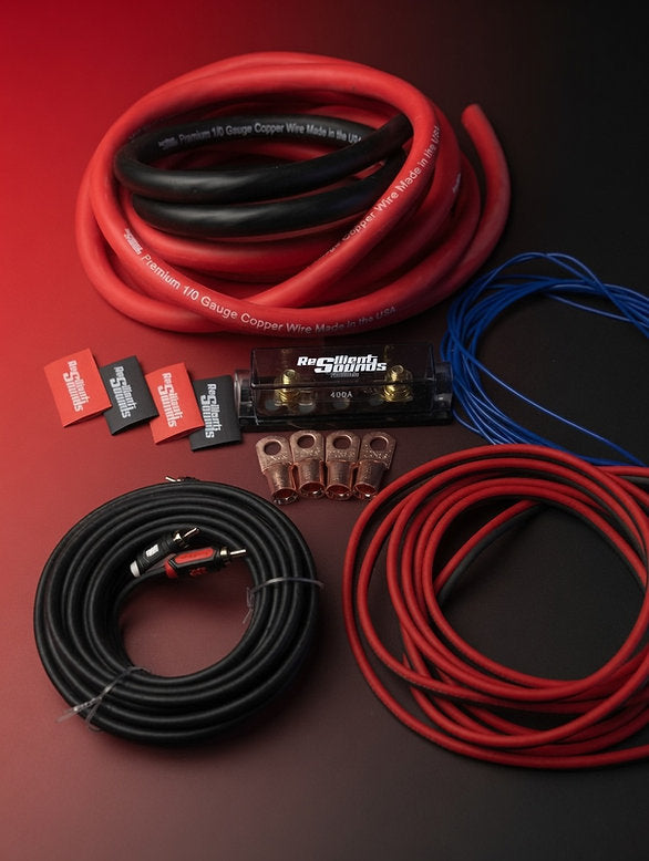 Resilient Sounds 1/0 99.9% Pure Copper Amp Kit