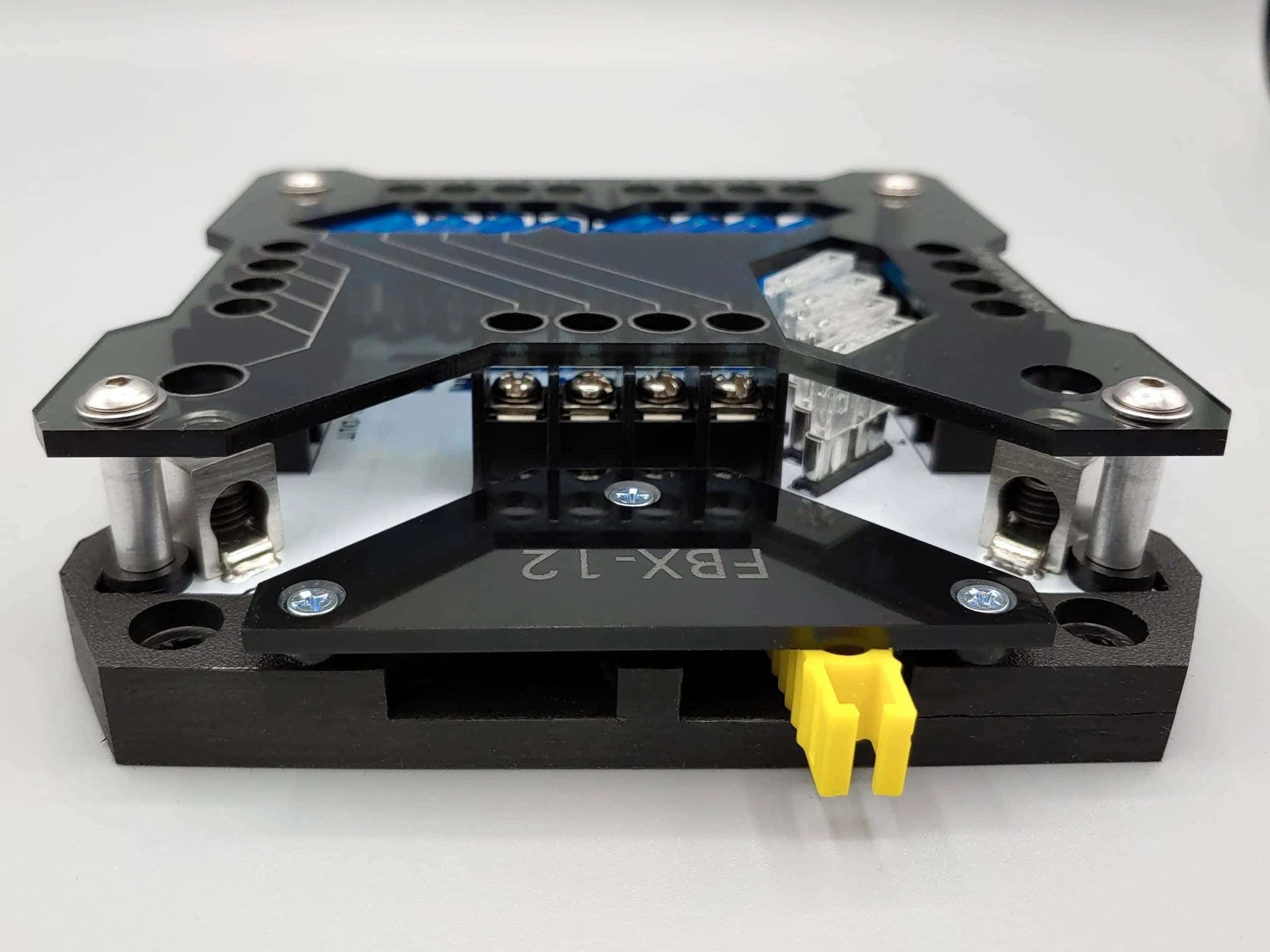 FBX-12 ATC Blade Fuse 12 Circuit Block with Negative Bus and Cover