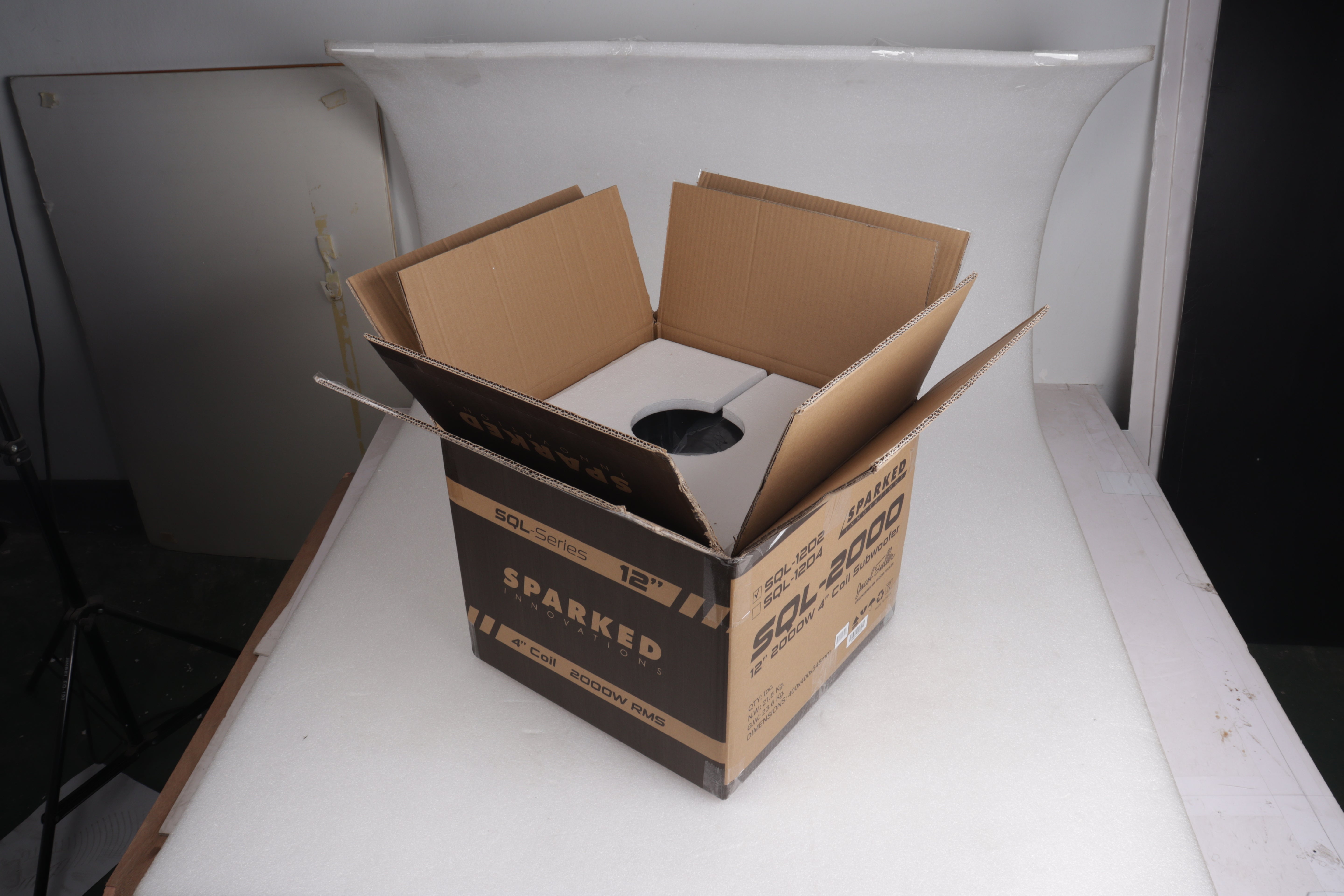 Sparked Innovations 12" SQL-2000 Car Audio Subwoofer 2000W DVC