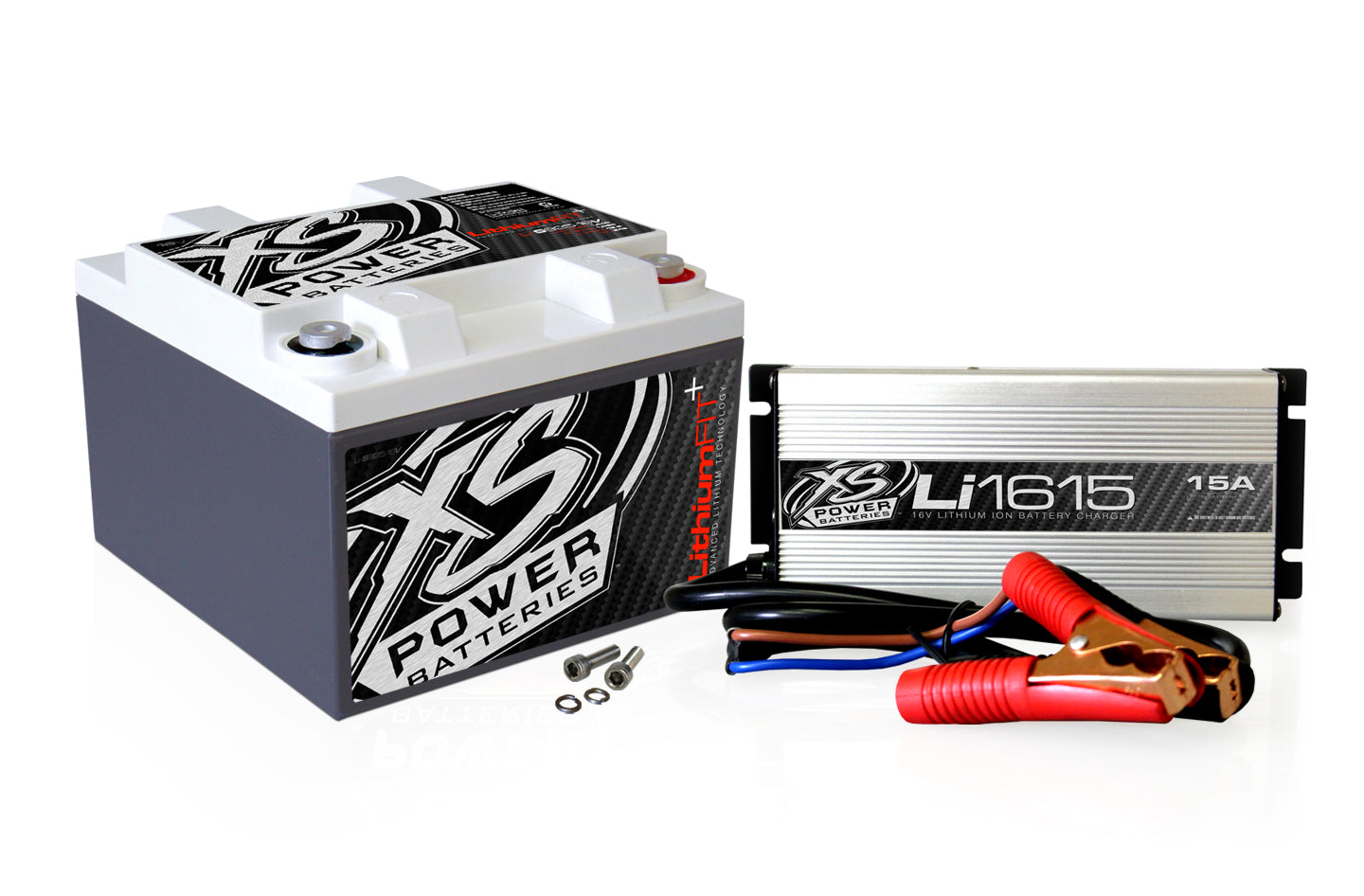 Li-S925-16CK XS Power Li-S925-16 16V Lithium Vehicle Battery Li1615 15A 16V IntelliCHARGER combo