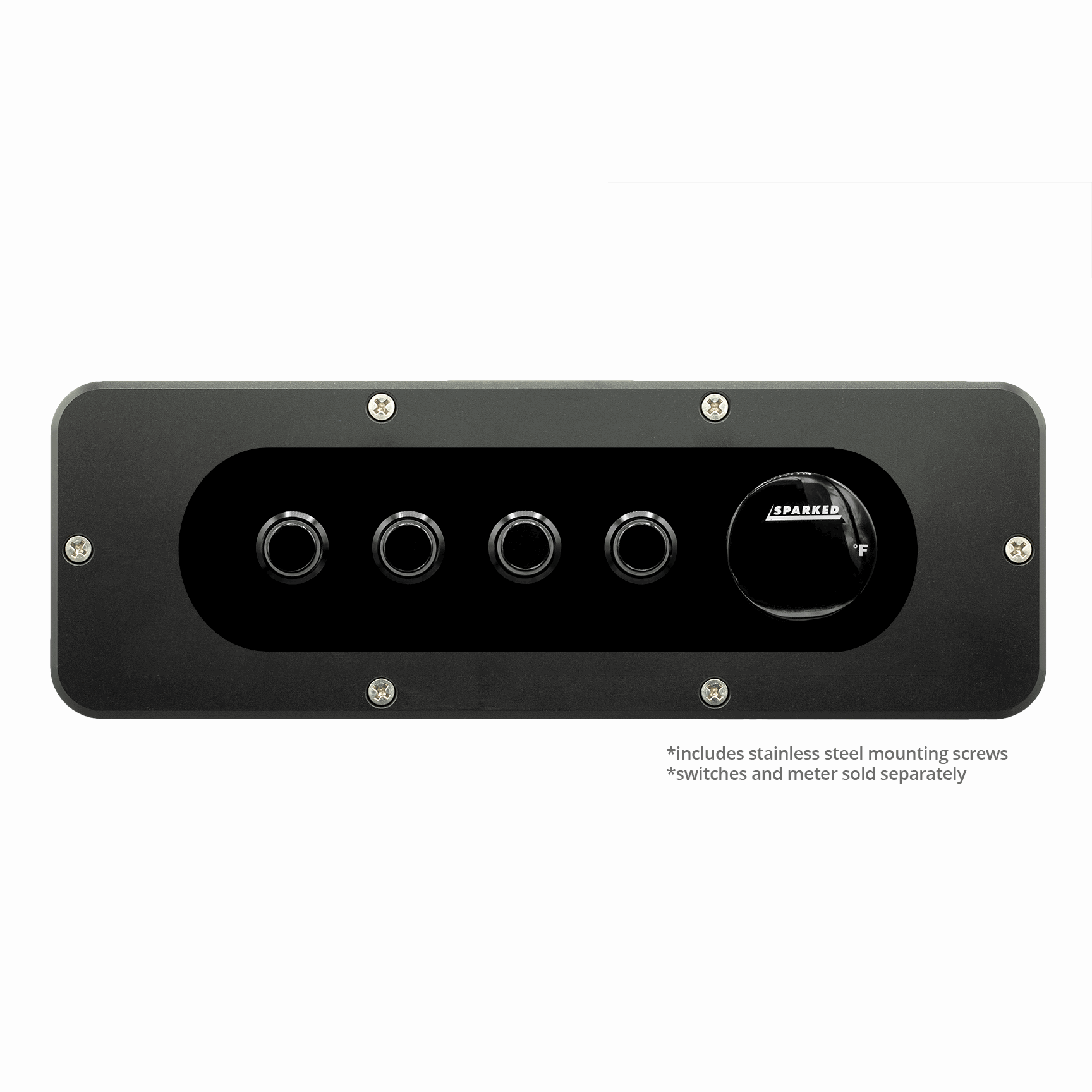 Billet Aluminum Switch Panel for Full-Size GM Truck or SUV 2003 – 2007