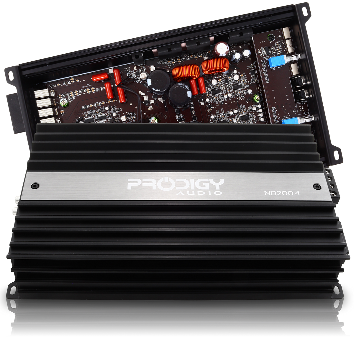 NB300.4 1200 Watt 4 Channel Amplifier by Prodigy Audio™