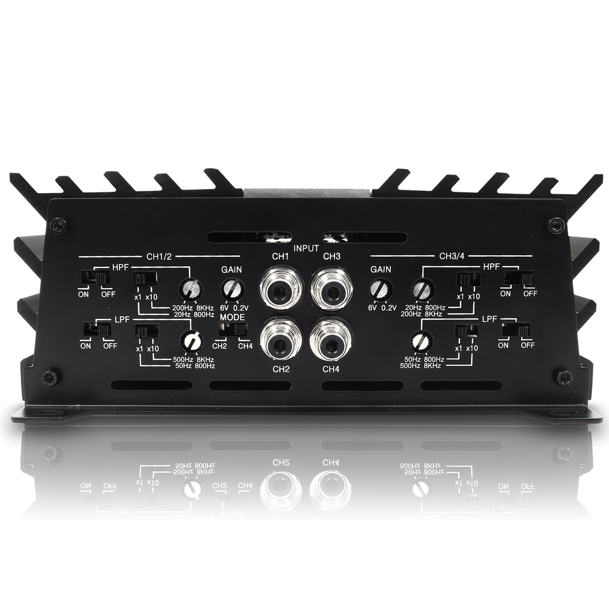 NB300.4 1200 Watt 4 Channel Amplifier by Prodigy Audio™