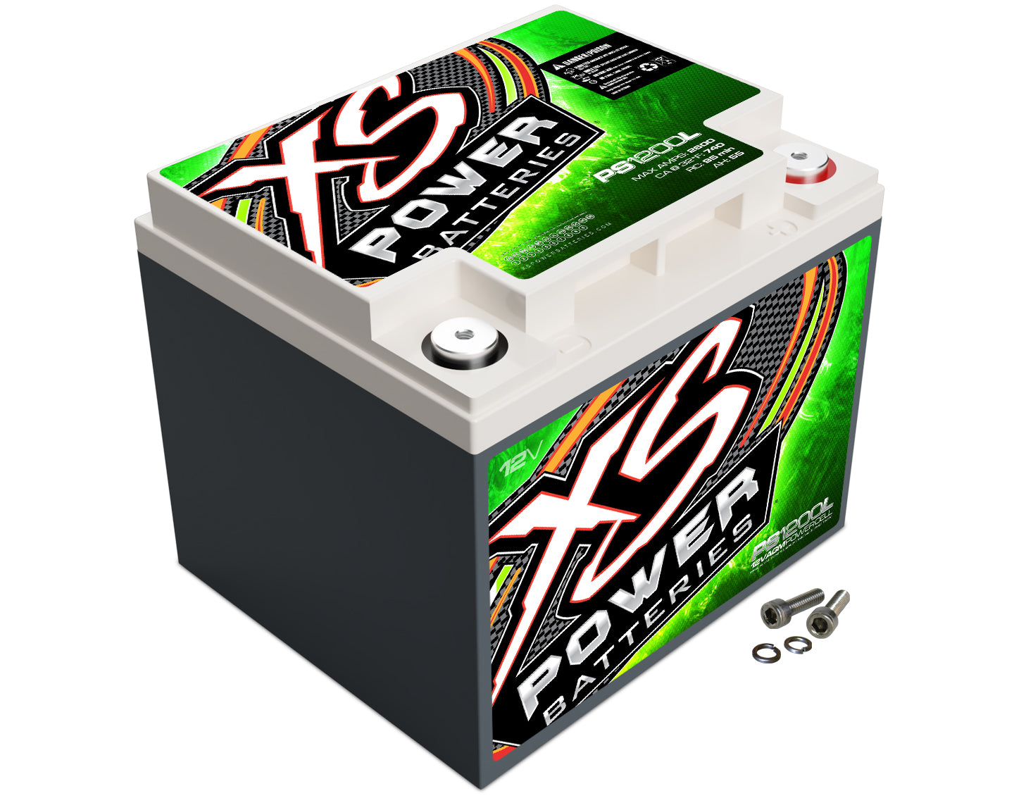 PS1200L XS Power 12VDC AGM Powersports Battery 2600A 55Ah