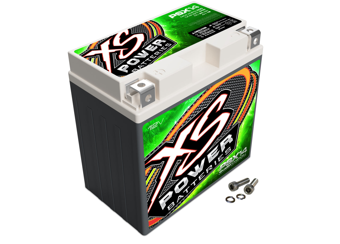 PSX14 XS Power 12VDC Group 14L AGM Powersports Vehicle Battery 800A 16Ah