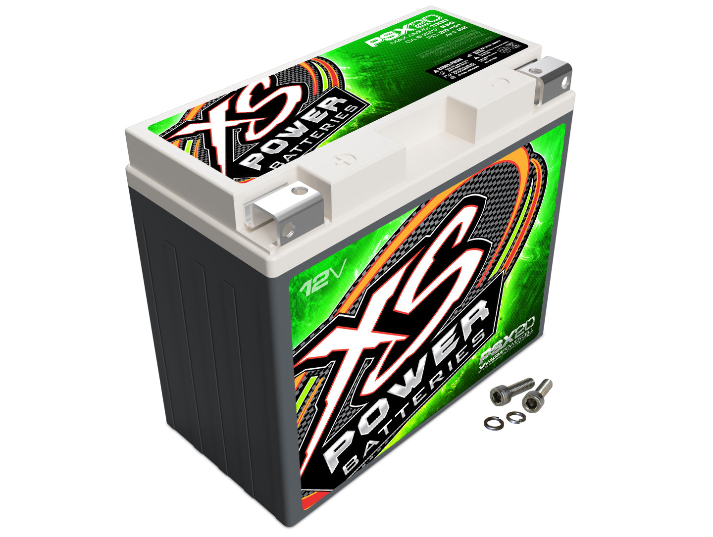 PSX20 XS Power 12VDC Group 20L AGM Powersports Vehicle Battery 1000A 22Ah