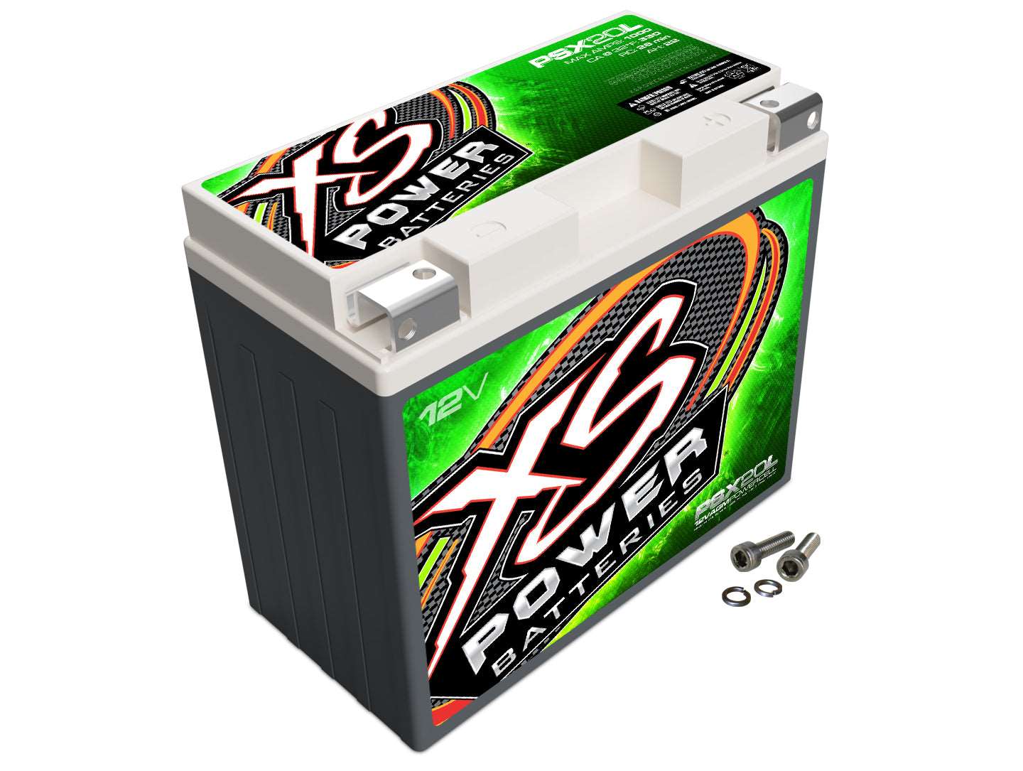 PSX20L XS Power 12VDC Group 20L AGM Powersports Vehicle Battery 1000A 22Ah