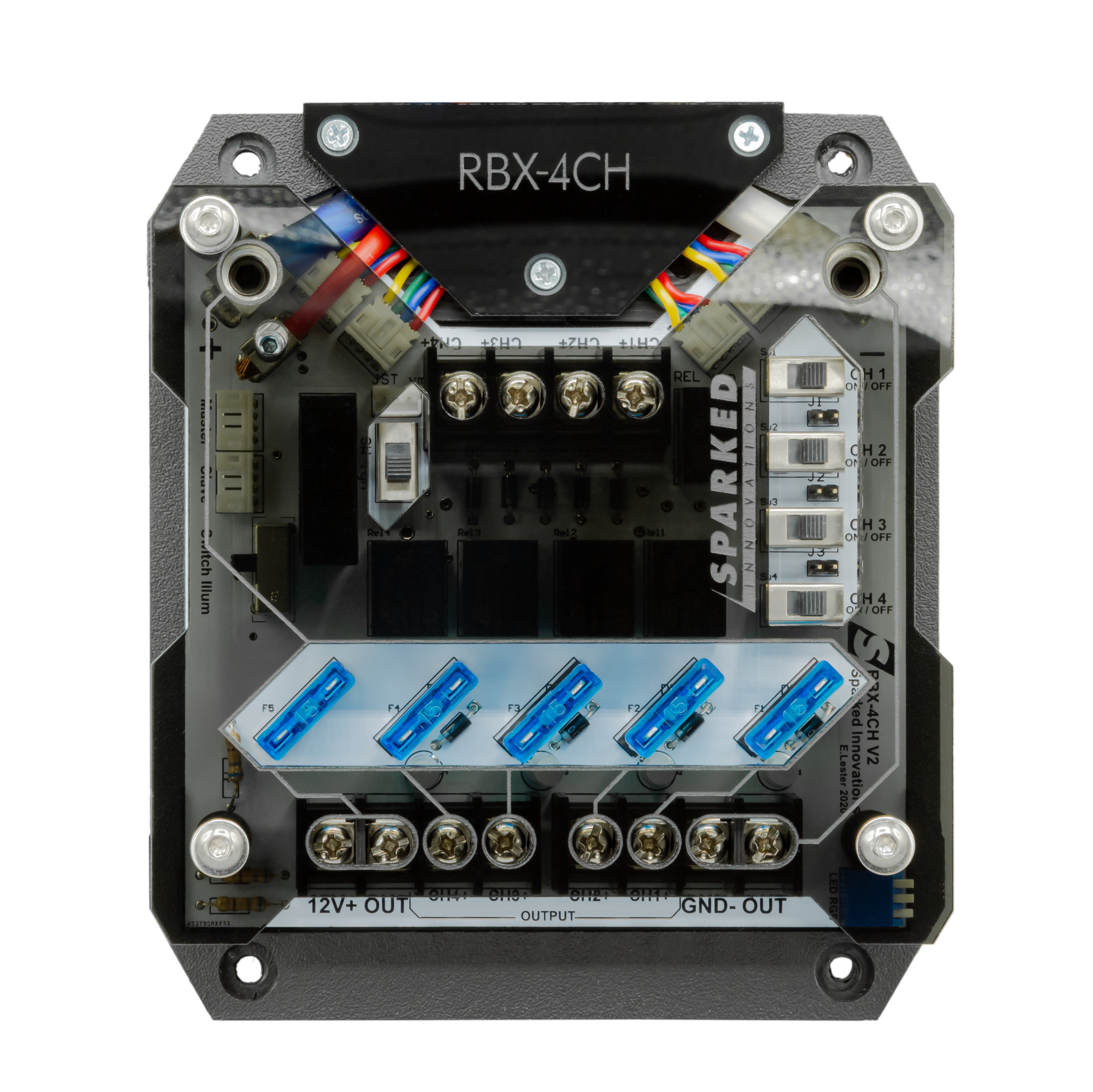 RBX-4CH Four-Channel Relay Box