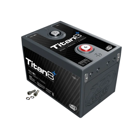 (OPEN BOX) XS Power Titan 8 12V RSV-S5 Lithium Titanate Oxide (LTO) Vehicle Battery - 1000A 2500W