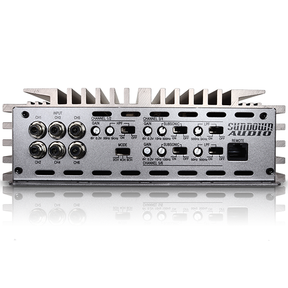 Sundown Audio SALT-2000.6 6-Channel 2000W Amplifier