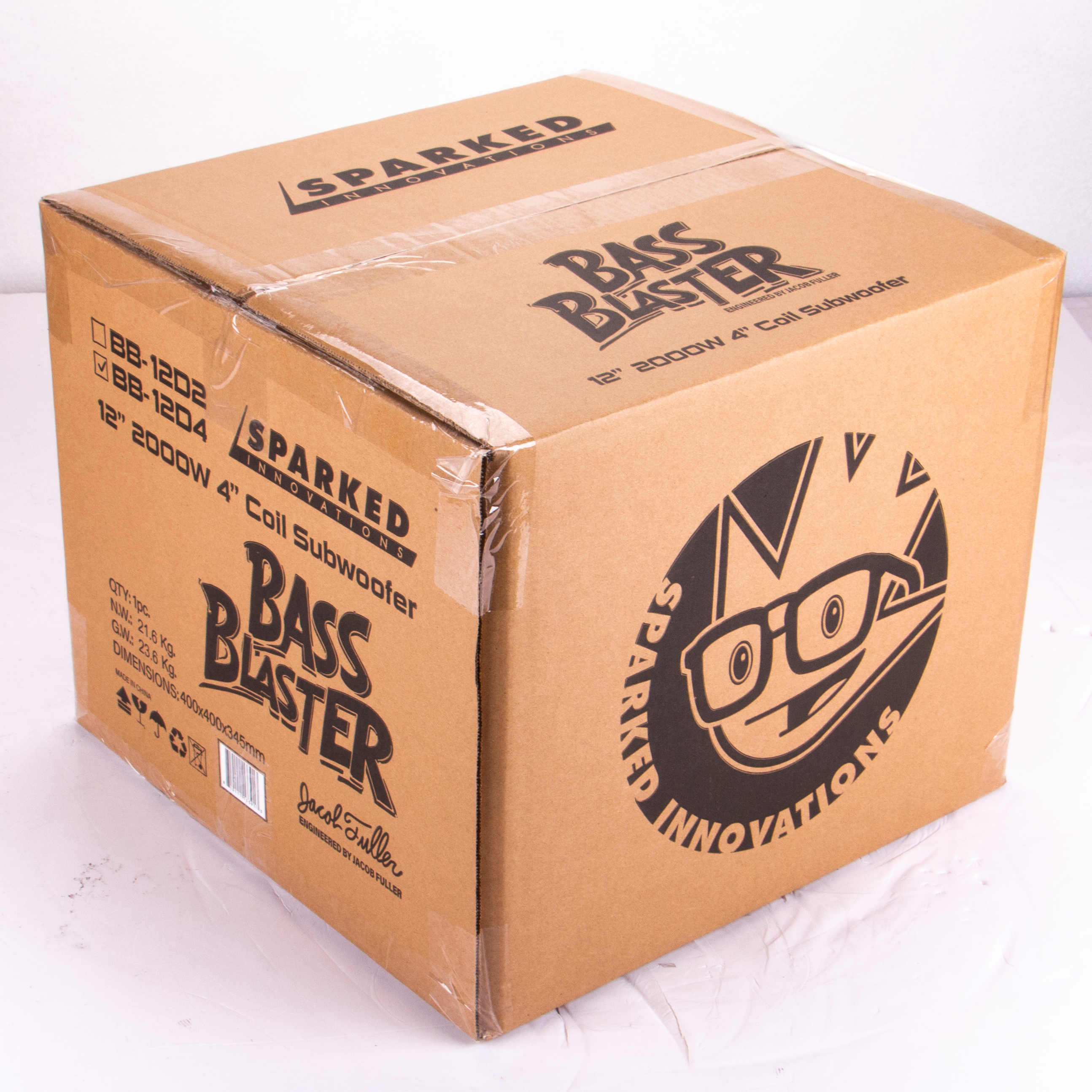 Salty Blaster Combo Two BB-10 D4 Subwoofers One Sundown SALT-4 Amplifier 4000w