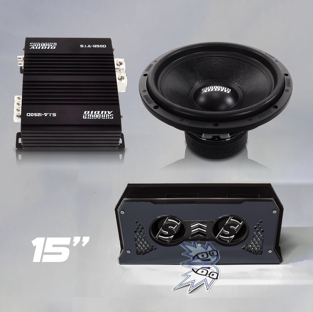 Sundown Audio SIA-1250D + SA-Series v.2 15" D2 + FREE Reflective Fannie