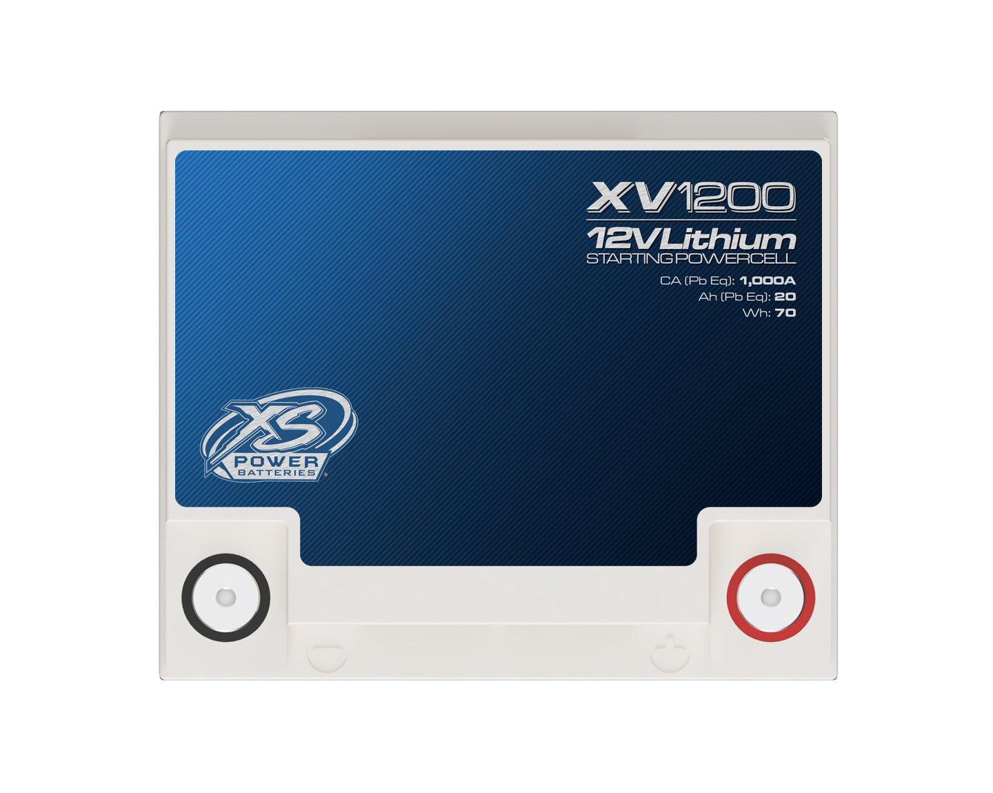 XV1200 XS Power 12VDC Lithium LTO Underhood-Safe Vehicle Battery 1500W 70Wh