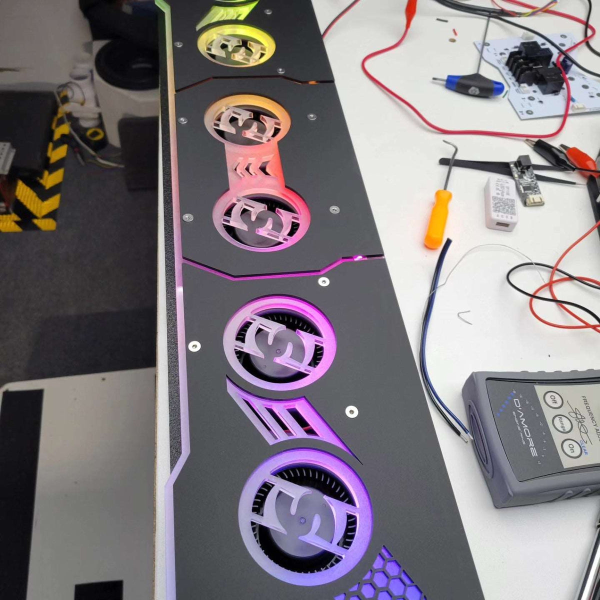 Big Fat Fannie Six - Motor 12V Car Audio Amplifier Cooling Fan - BIG - FAT - FANNIE - Sparked Innovations