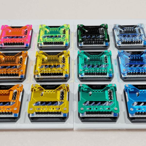 Custom Acrylic TOP ONLY – RBX-4CH Relay Box