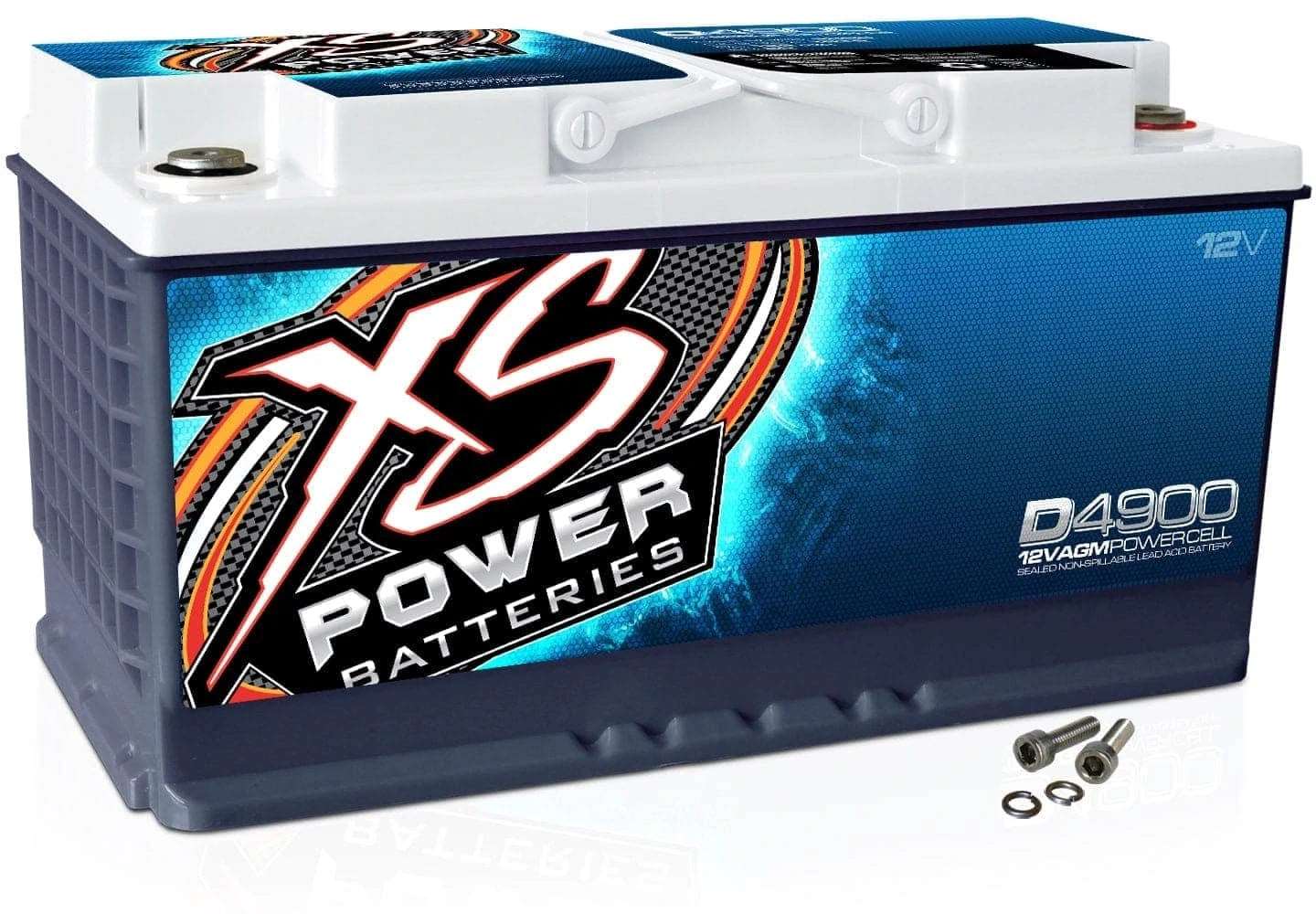 D4900 XS Power 12VDC AGM Car Audio Vehicle Battery 4000A 80Ah Group 49 - D4900 - Sparked Innovations