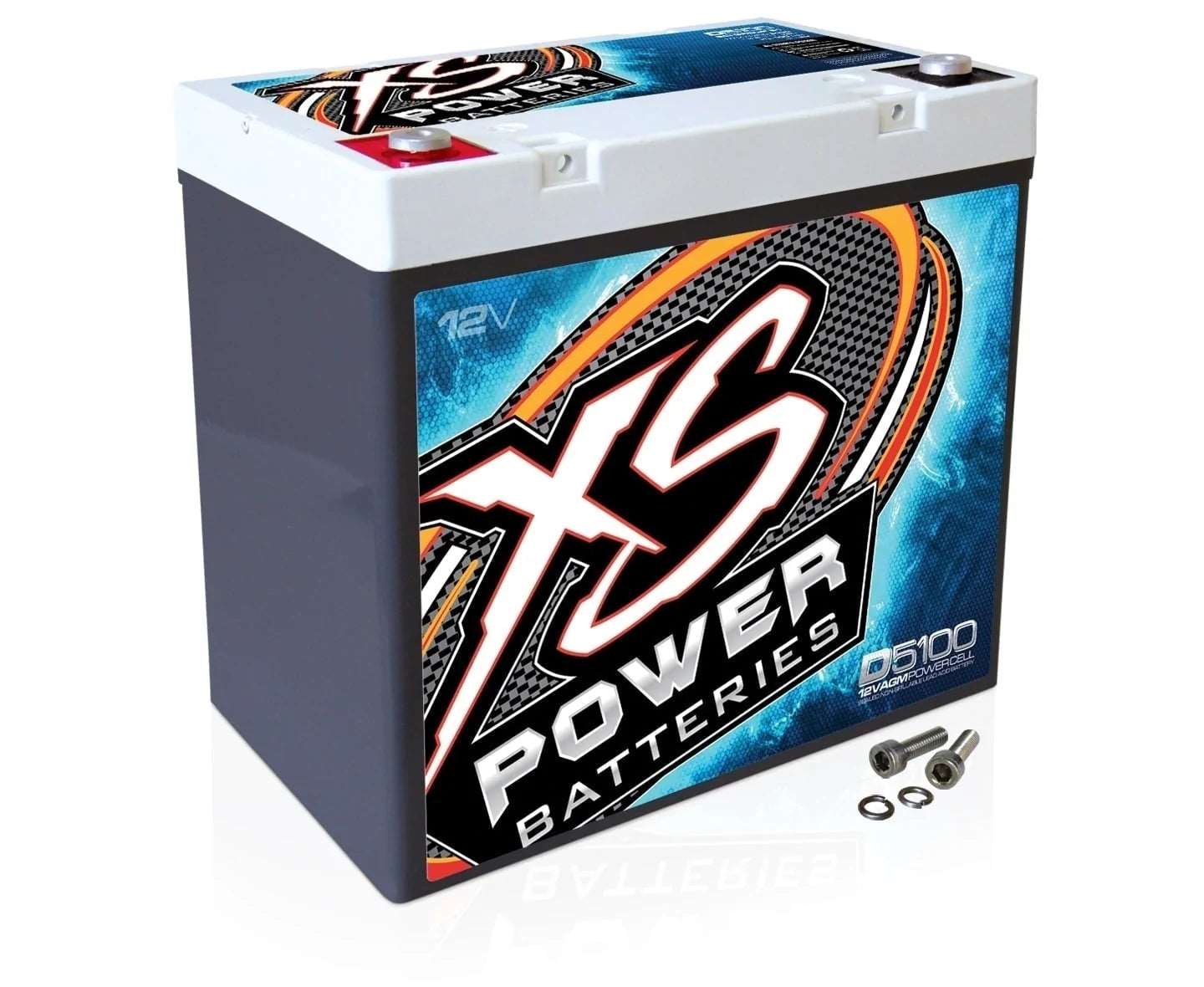 D5100 XS Power 12VDC AGM Car Audio Vehicle Battery 3100A 60Ah Group 51 - D5100 - Sparked Innovations