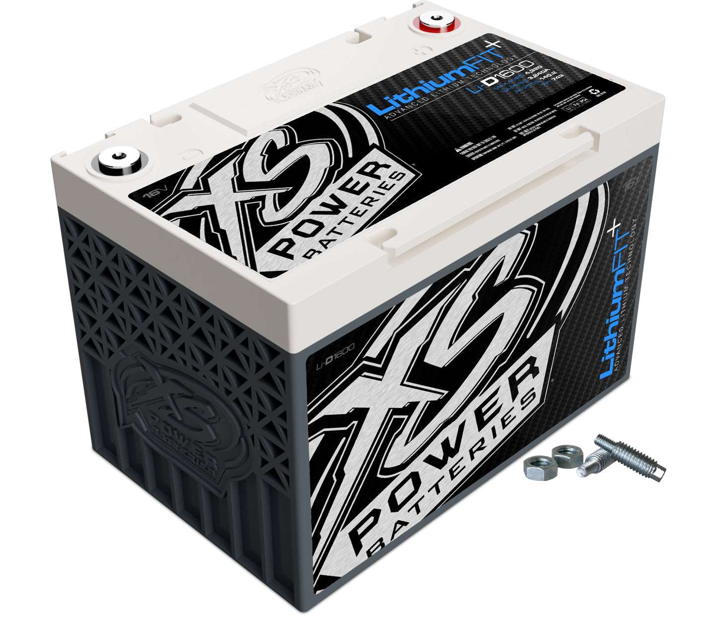 Li - D1600 XS Power 16VDC Lithium Racing Vehicle Battery 4320A 46.8Ah Group 34 - Li - D1600 - Sparked Innovations