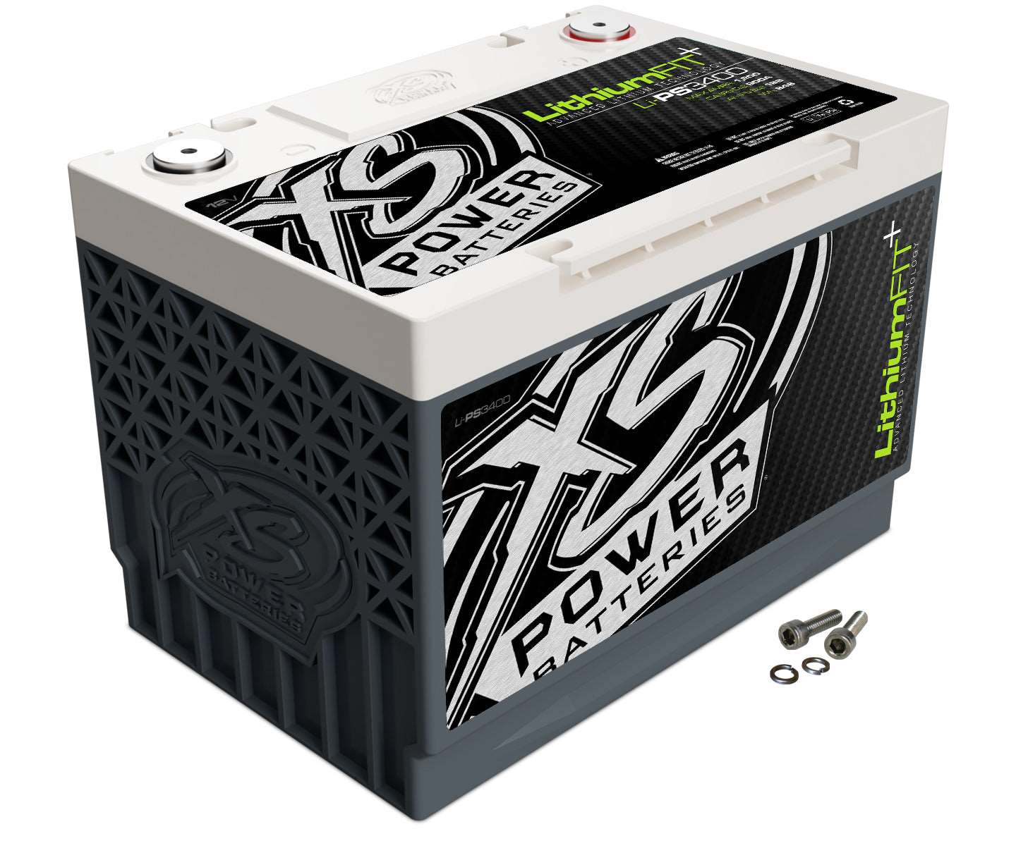 Li - PS3400 XS Power 12VDC Lithium Powersports Vehicle Battery 1200A 66Ah Group 34 - Li - PS3400 - Sparked Innovations