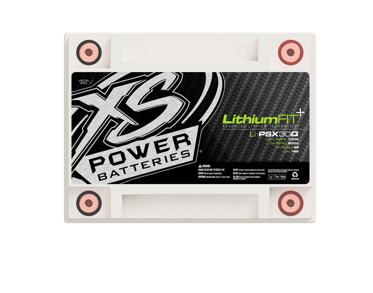 Li - PSX30Q XS Power 12VDC Lithium Powersports Vehicle Battery 1200A 13Ah Group 30L - Li - PSX30Q - Sparked Innovations