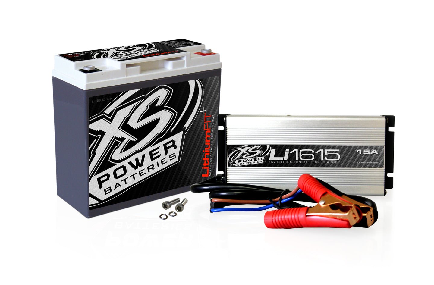 Li - S680 - 16CK XS Power Li - S680 - 16 16V Lithium Vehicle Battery Li1615 15A 16V IntelliCHARGER combo - Li - S680 - 16CK - Sparked Innovations